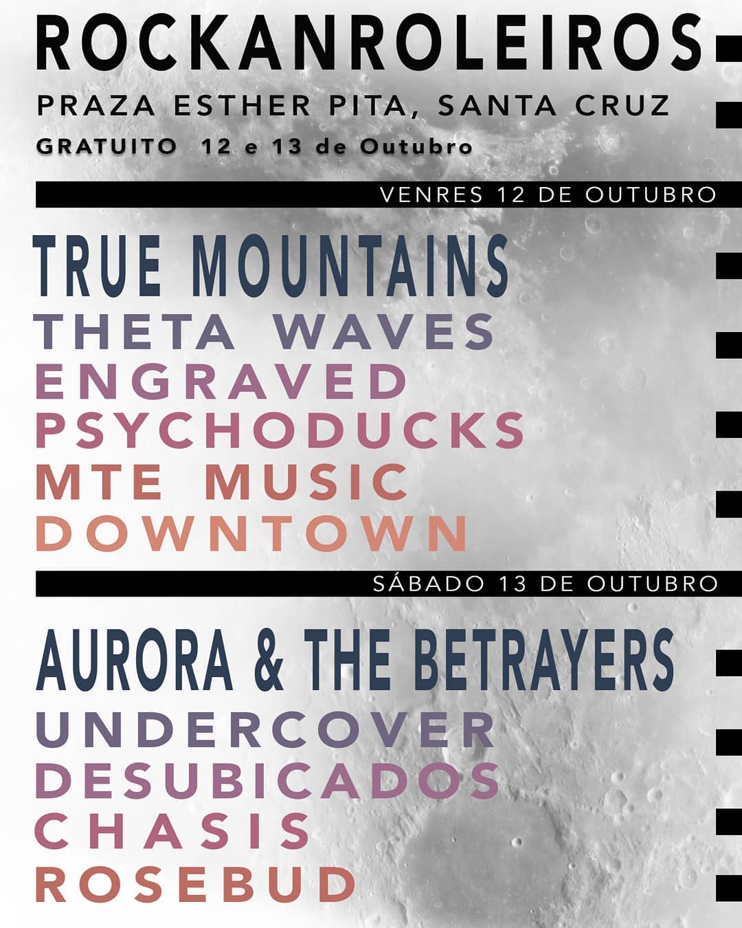 Cartel Rockanroleiros 2018