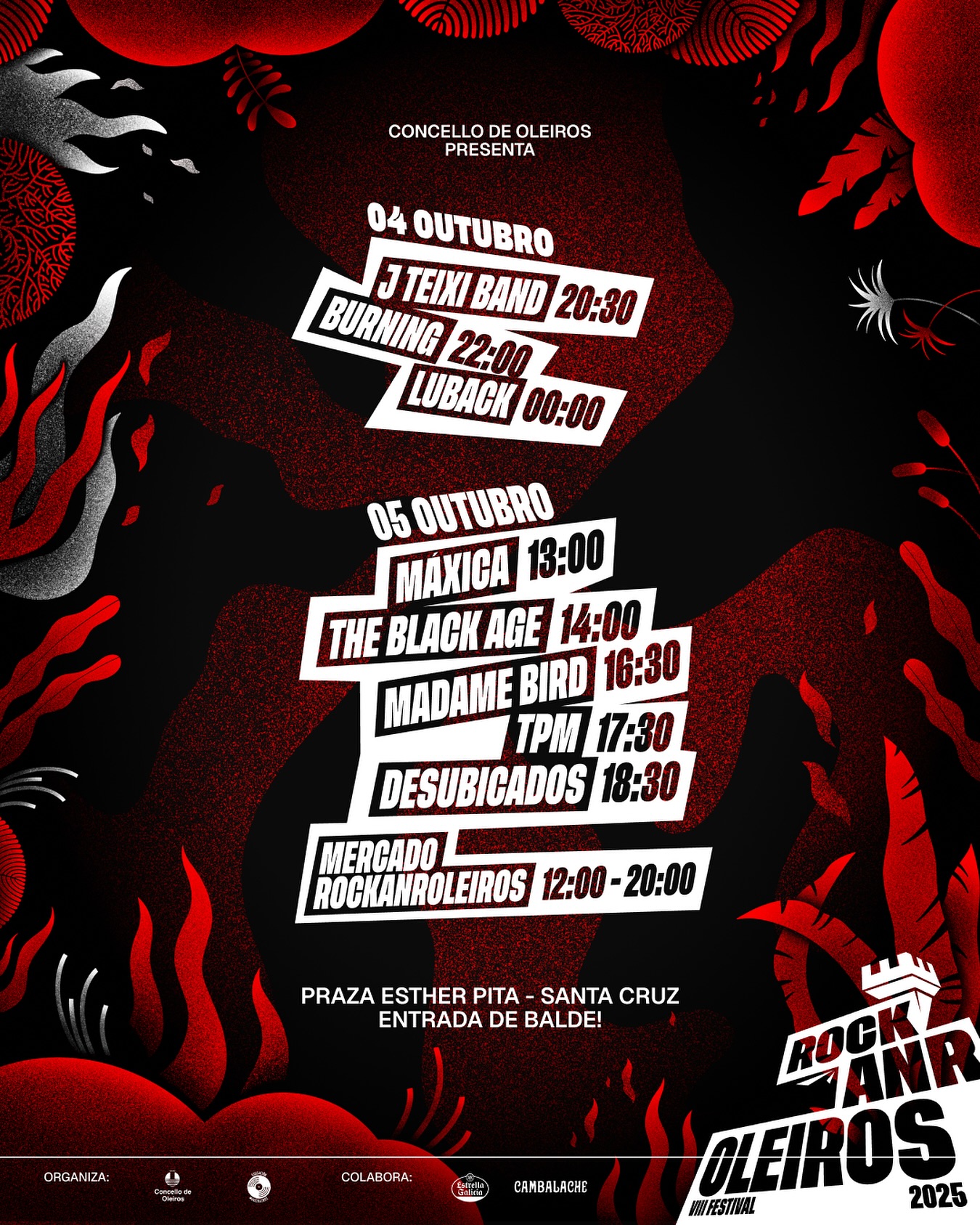 Cartel Rockanroleiros 2025