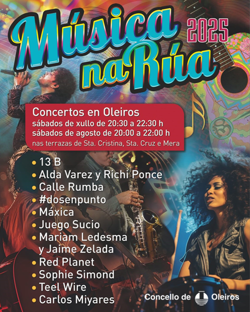 MÚSICA NA RÚA 2025